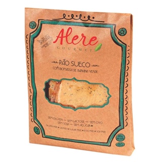 Pão Sueco com Biomassa de Banana Verde Alere 80g