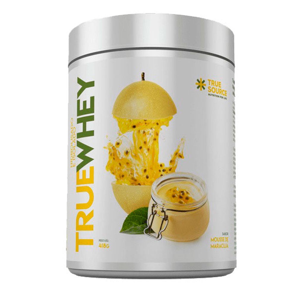 True Whey Hidrolisado e Isolado Mousse de Maracujá True Source 418g