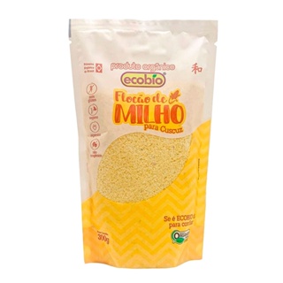 Flocão de Milho Orgânico para Cuscuz Ecobio 300g