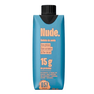 Bebida de Aveia Proteica Sabor Caramelo & Flor de Sal Nude 250ml