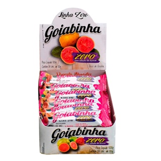 Goiabinha sem Açúcar Duprata Alimentos (Cx c/24 un de 22g)