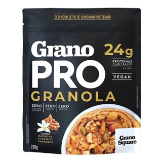 Granola Zero Baunilha e Amêndoas Grano Square 200g
