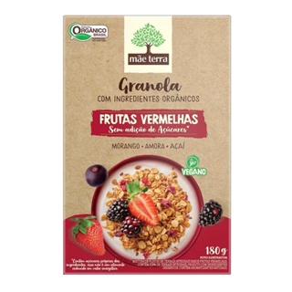 Granola de Frutas Vermelhas Mãe Terra 180g