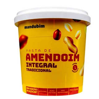 Pasta de Amendoim Integral Mandubim (1,02 Kg)