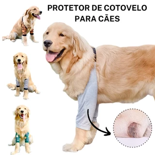 Cotoveleira Protetora Para Cães Pet - Higroma, Calos, Escara de Decúbito