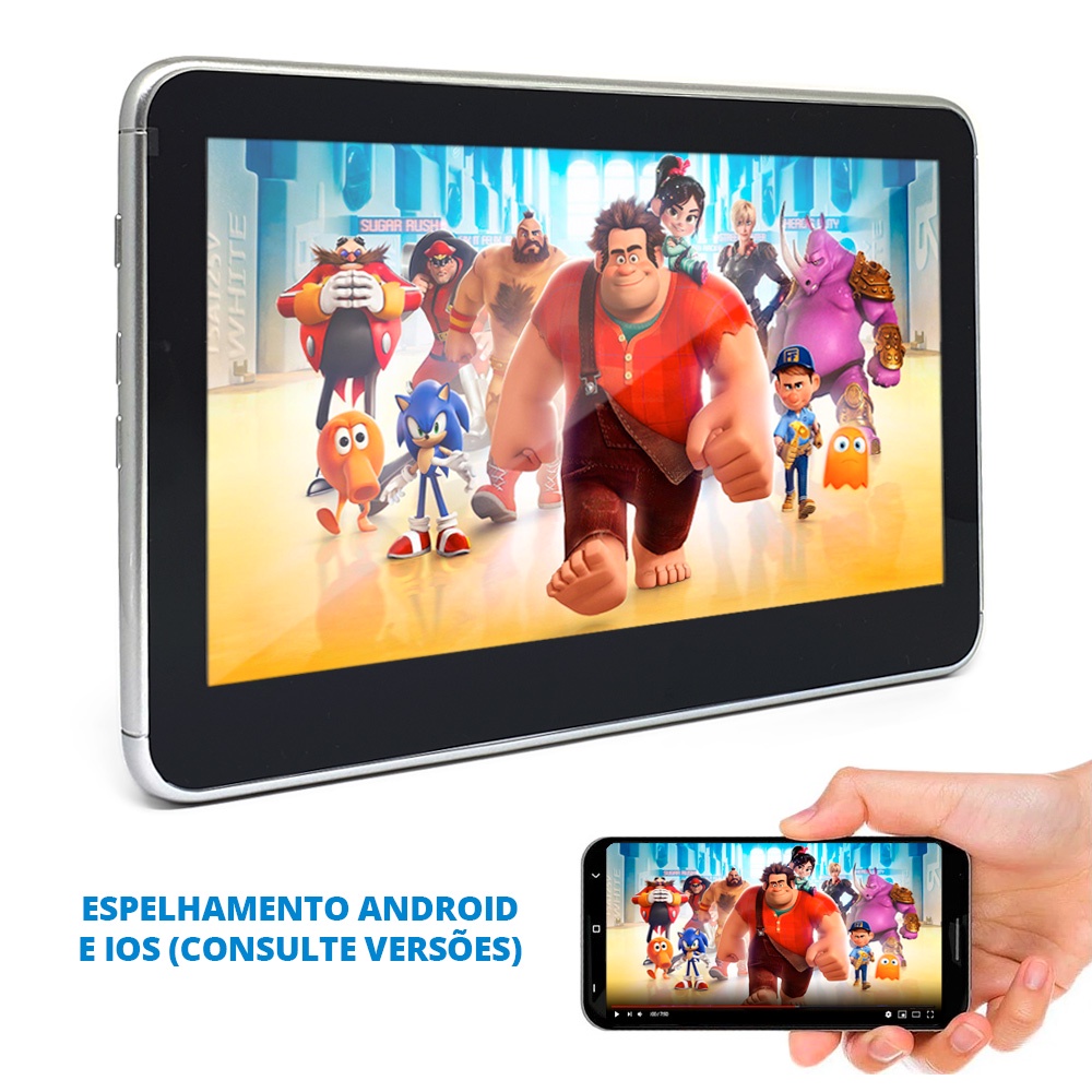 Tela P/ Encosto Golf 1997 1998 1999 2000 2001 8 Polegadas Touch