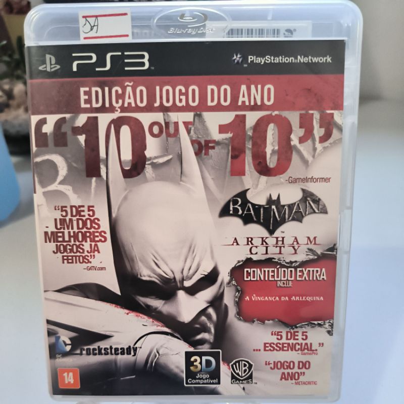 PS3 - Batman Arkham City (Edição Jogo do Ano) - waz