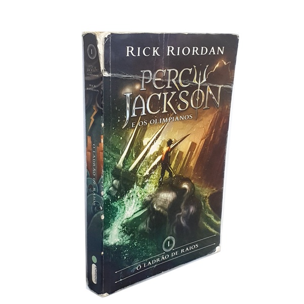 Livro Percy Jackson e os Olimpianos 1 - O Ladrão de Raios - Rick Riordan