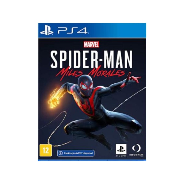  JOGO Spider Man Miles Morales Ps4 Dublado PT BR