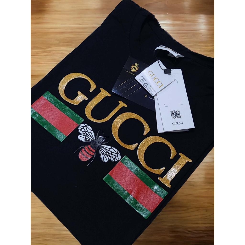 Camisa Gucci G Peruana 40.1 com Elastano | Shopee Brasil