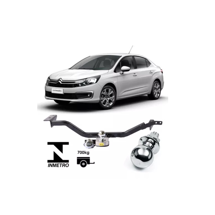 Engate Reboque Citroen C4 Lounge 2013 2014 2015 2016 2017 2018 2019