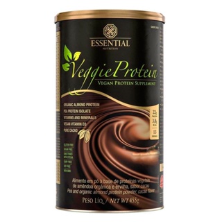 Proteína Vegetal Veggie Protein Cacao Essential Nutrition 455G
