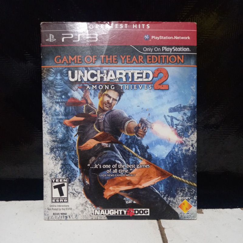 Ps3 - Uncharted 2 Among Thieves GH Game of the Year PlayStation 3