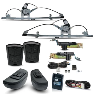 Kit Vidro Eletrico + Trava E Alarme Ducato Inteligente