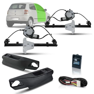 Kit Vidro Eletrico Fox 2 Portas ou 4 Portas Dianteiras Inteligente (2006 a 2009)