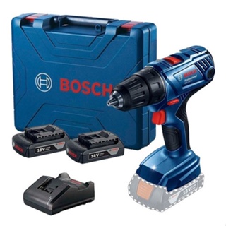 Taladro atornillador inalámbrico de 10mm Bosch GSR 120-LI 12V + 1 batería  de 2Ah + accesorio con maletín de transporte 127V/220V