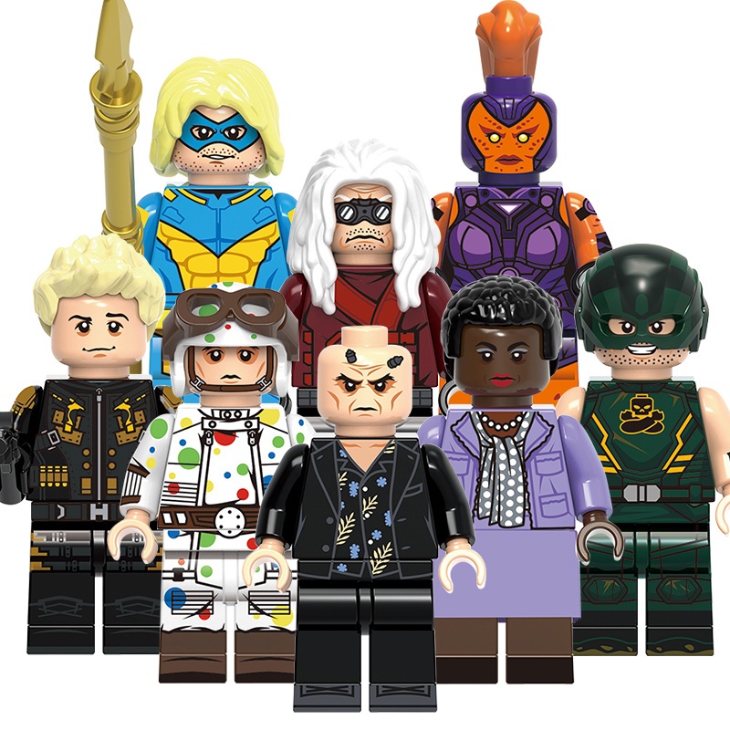 Minifigure Toy G0 Davole Polka Dot Man Compatível com o Lego DC Blocos ...