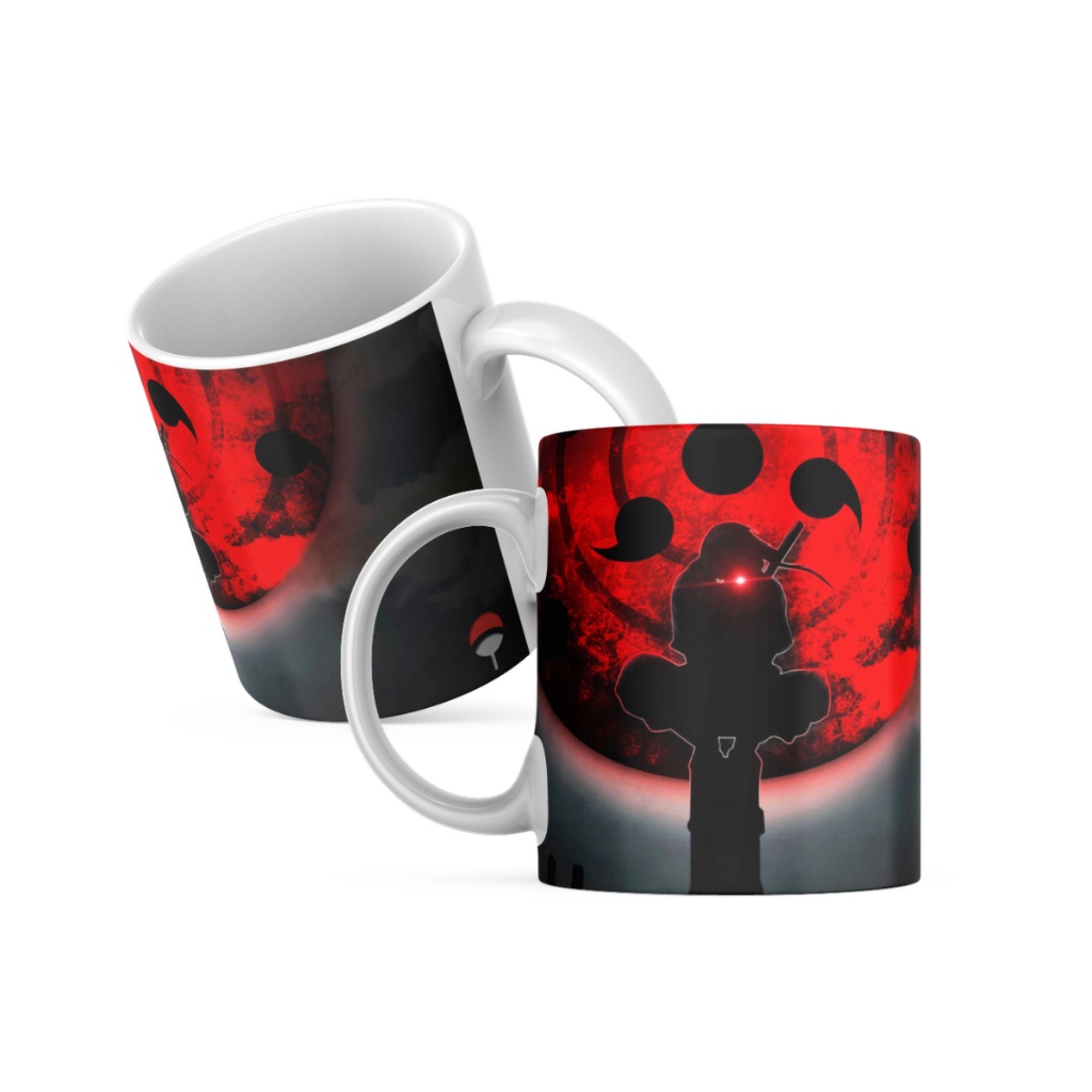 Caneca Personalizada para Presente Itachi Uchiha Anime Naruto