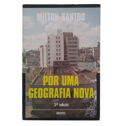Livro Por Uma Geografia Nova de Milton Santos | Shopee Brasil