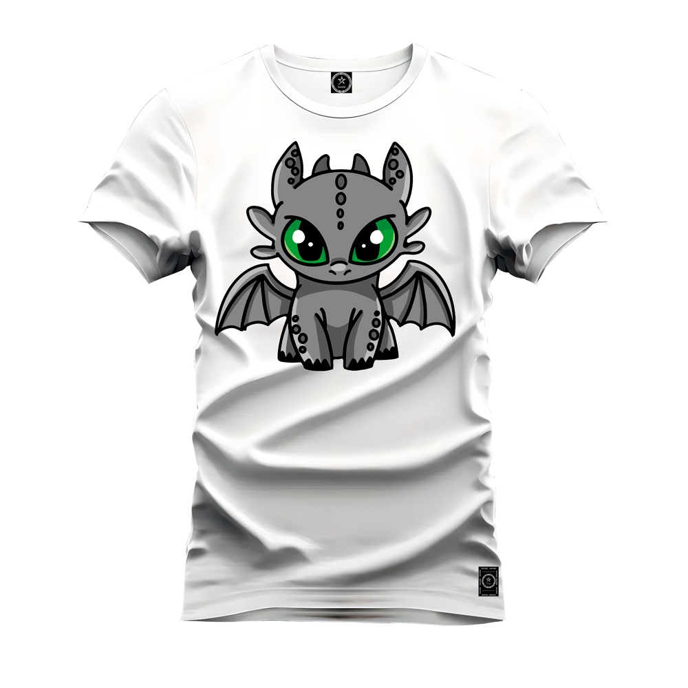 Camiseta Estampada Premium Tamanho Especial Furia Da Noite
