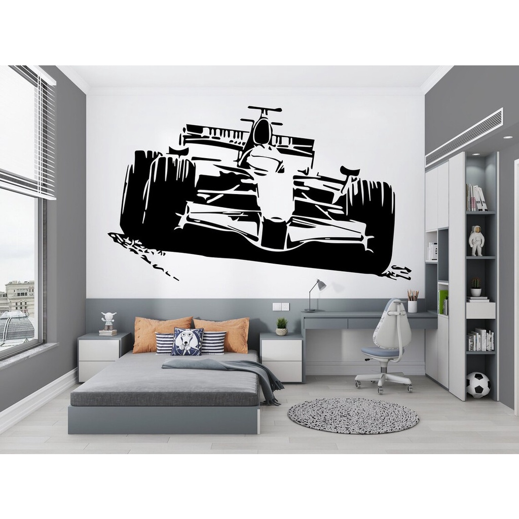ADESIVO DE PAREDE DECORATIVO FORMULA 1