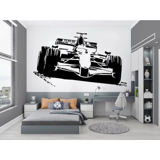 ADESIVO DE PAREDE DECORATIVO FORMULA 1