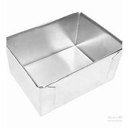 Forma Retangular Alta - 20X15X10 - de alumínio para assar mais rápido n-1