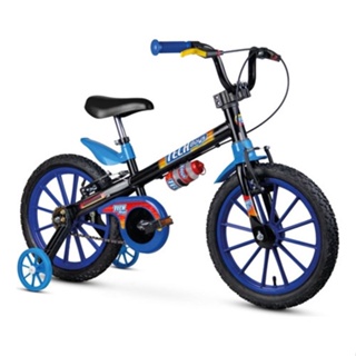 Bicicleta Masculina Infantil Aro 14 Bike Moto Cross Vermelha