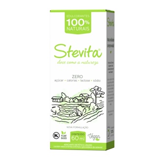 Adoçante de Stevia Stevita 60ml