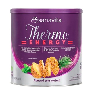 Thermo Energy Sabor Abacaxi com Hortelã Sanavita 300g