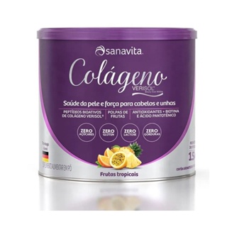 Colágeno Verisol Sabor Frutas Tropicais Sanavita 150g