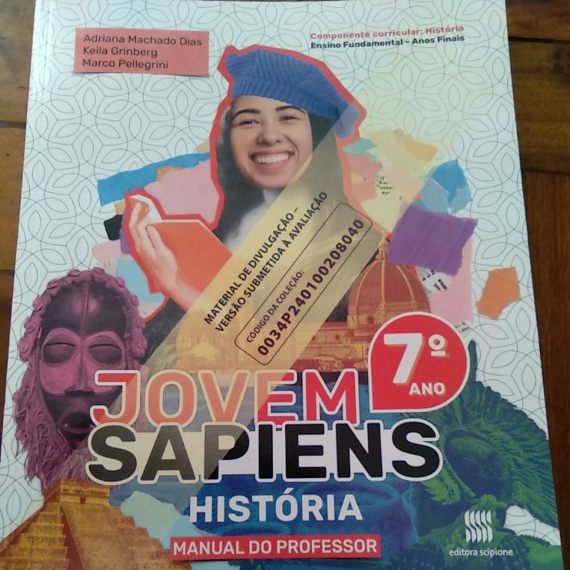 Livro de História. Manual do professor 7 ano. | Shopee Brasil