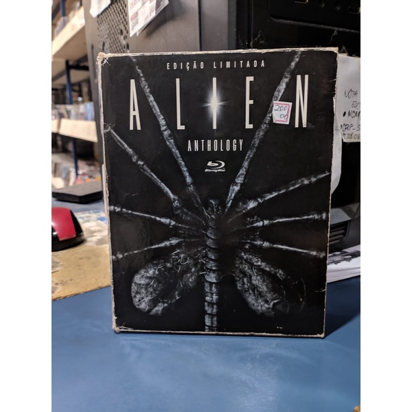 Box Blu ray alien anthology edição limitada