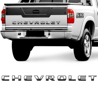 Adesivo Automotivo Tampa Traseira S10 2009 A 2011 Faixa S-10 Preto em Oferta na Shopee