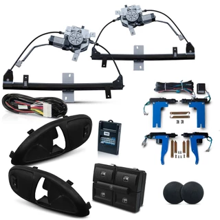 Kit Vidro Eletrico + Trava Gol / Parati 4 Portas Traseiro G3 Inteligente (2000 a 2005)
