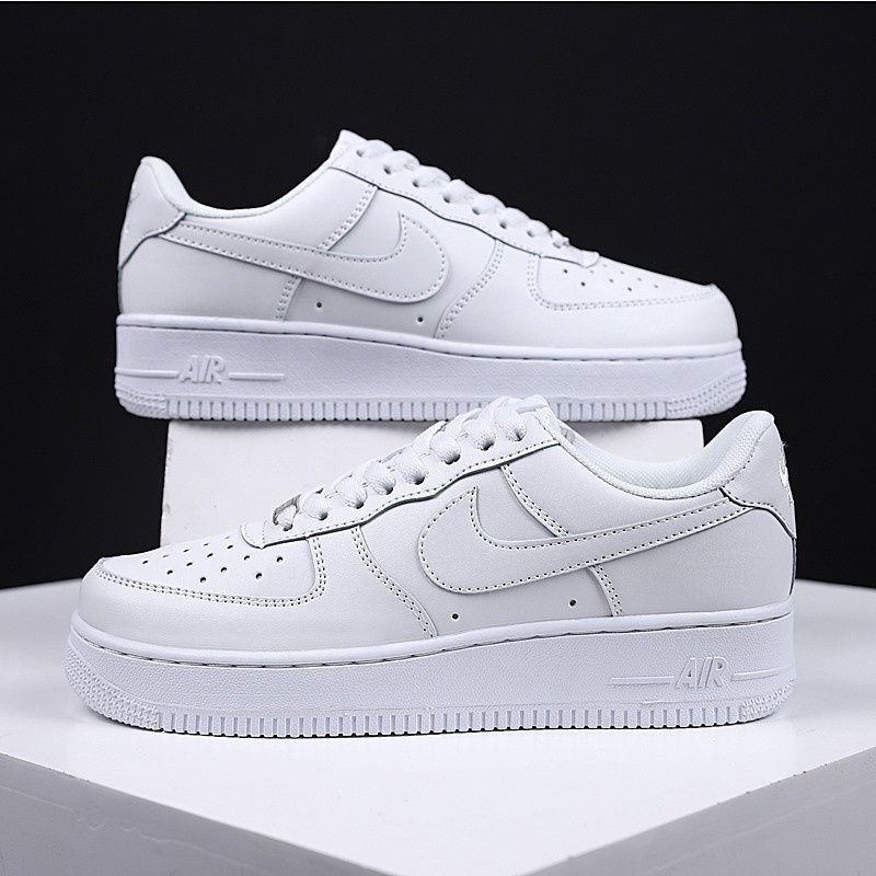 Tênis Branco AIR Force Low White White Original Unissex Masculino e Feminino