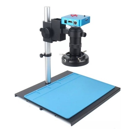 Câmera Microscópio Full Hd 38mp Hdmi Usb 130x - Completo