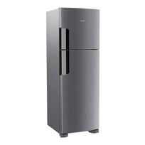 Geladeira Refrigerador Consul Frost Free Duplex 386l Crm44ak Cor Inox