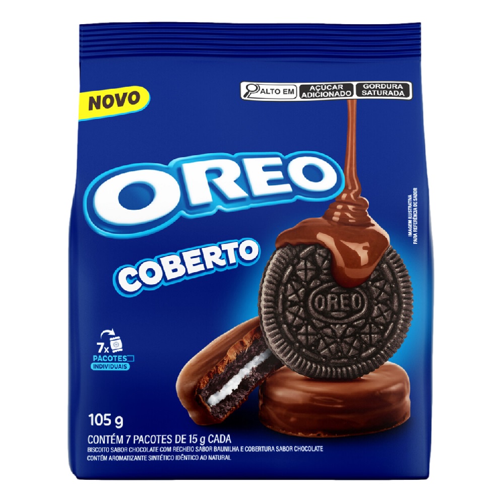 Oreo Original Coberto 105 G | Shopee Brasil