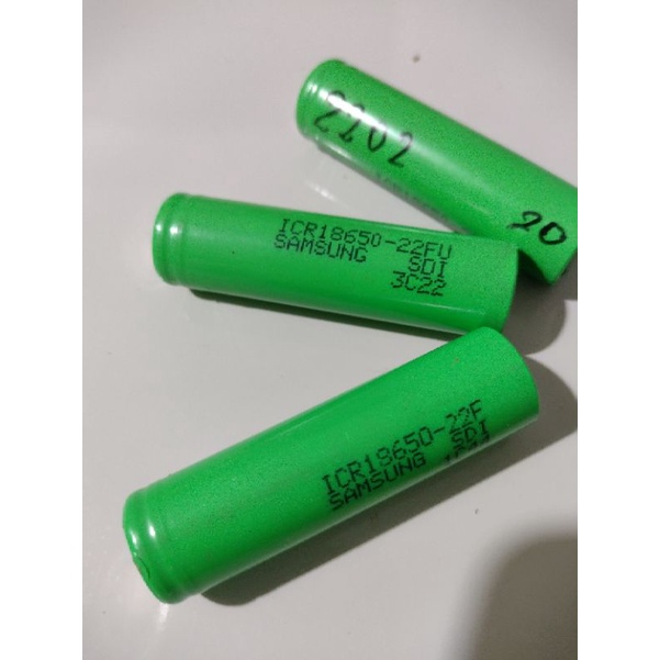 Kit com 3-6-9-12 celulas de li-ion ICR18650-22FU Samsung 2000/2100mHa ...