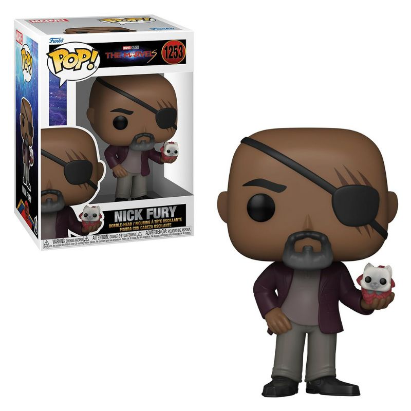 The Marvels Nick Fury Funko Pop! Vinyl Figure #1253 main image 0