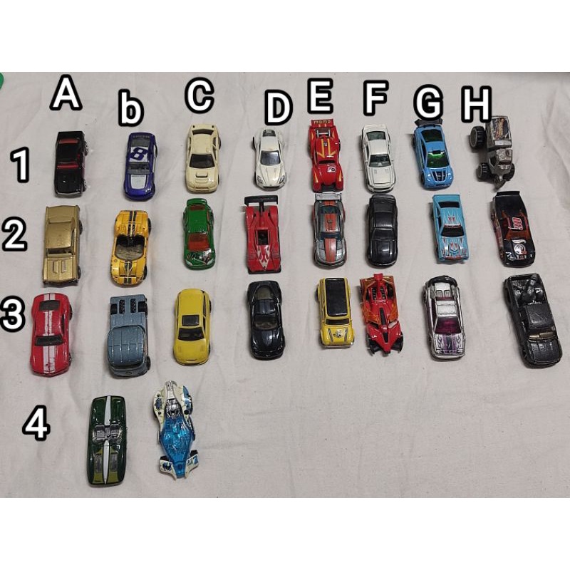 Lote miniaturas hotwheels valor unidade