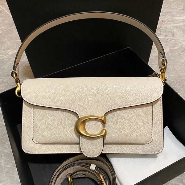 Bolsa de Couro Genuína Feminina Genuína de Couro 2023 Early Spring New Style tabby Bacchus Bag Bolsa Francesa para Axilas High-End Baguette Messenger Bag