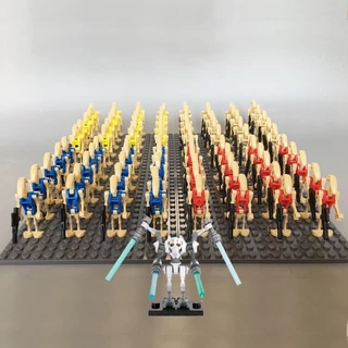 Compatível com Lego Star Wars K2SO Robô Soldado Pato SW001 Roger Doll Blocos de construção de insertos plásticos