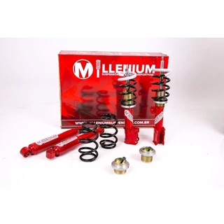 Kit Suspensão Rosca Regualvel Corsa Novo 2002 A 2013