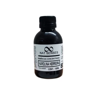 Essência concentrada Carolina Herreira 212 - 100ML - Nat Senses