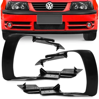 Par Suporte De Fixação Farol Milha Auxiliar Gol Saveiro Parati G3 Fase 2 2003 2004 2005
