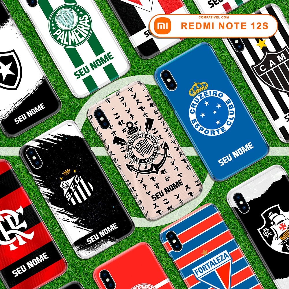 Capa Capinha - Xiaomi Redmi Note 12S - Times Brasileiros