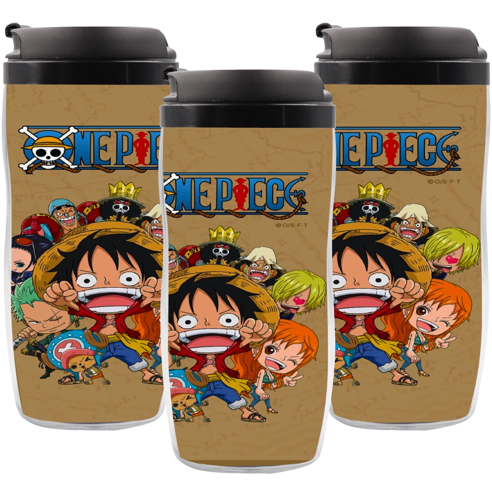 Copo Garrafa Termico One Piece Luff Procurado Colecionavel Squeeze ...