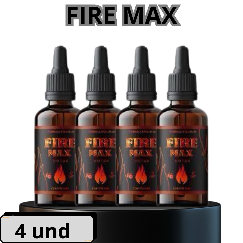 *OFERTA* 4 UNIDADE 30 ML FIRE MAX ORIGINAL | Shopee Brasil